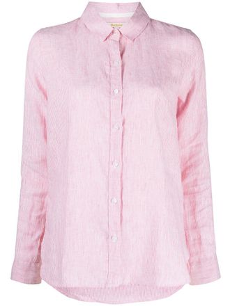 Barbour long-sleeve buttoned shirt - Pink