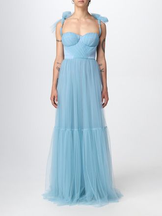 Elisabetta Franchi Dress Woman color Gnawed Blue