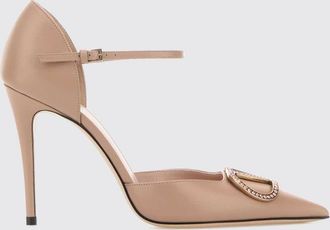 Valentino Garavani D&eacute;collet&eacute; Mary Jane DOrsay con VLogo Signature in cristalli
