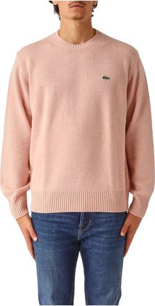Lacoste Heren, Truien, Roze, Maat: L