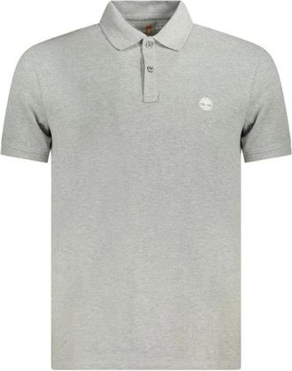 Timberland Klassiek Poloshirt - Heren - Polos - Grijs - S - Katoen - Tops