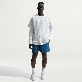 Nike Mens Club Woven Flow Shorts in Blue | FN3307-476