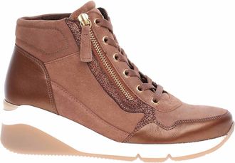Gabor Womens High-Top Sneaker In Farro K Wecheselfu