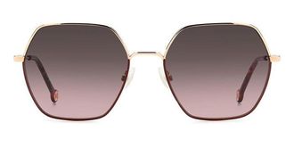 Carolina Herrera HER 0183/S NOA/M2 Womens Sunglasses Gold Size 55