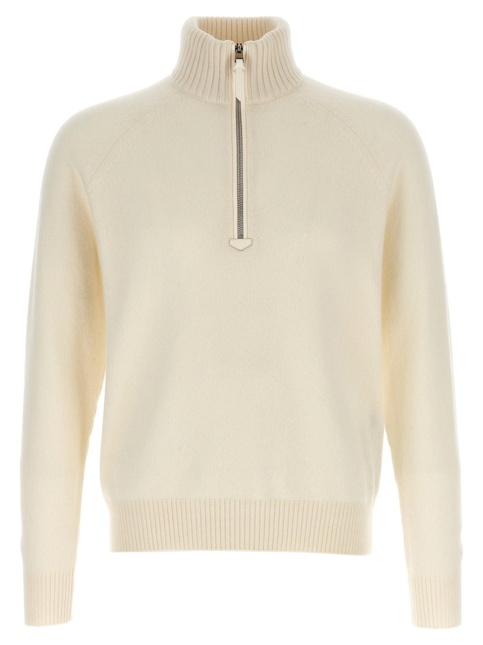【関税&送料込】Tom Ford Sweater TOM FORD Men's Wool-Silk Half-Zip Sweater | Neiman Marcus