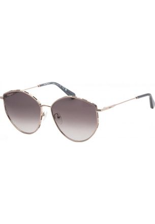 Ferragamo Womens SF264S-785 SF264S 60 785 Fashion Sunglasses - Rose Gold - One Size