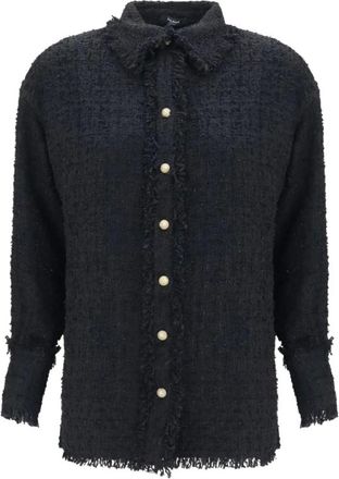 Balmain Mujer, Blusas y Camisas, Negro, Talla: XS