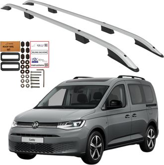OEM Barras De Techo Volkswagen Caddy Ford Transit Connect Long 2020- S&oacute;lidas
