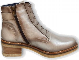 Fluchos Womens Lucero Boot In Bronx Fango