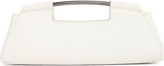 BCBGeneration Curved Hardware Handle Clutch in Powder at Nordstrom Rack