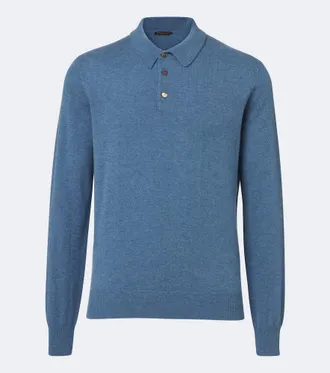 Rubinacci Cashmere polo sweater