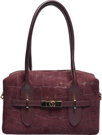 Luisa Vannini BORDEAUX Rundleer Tas
