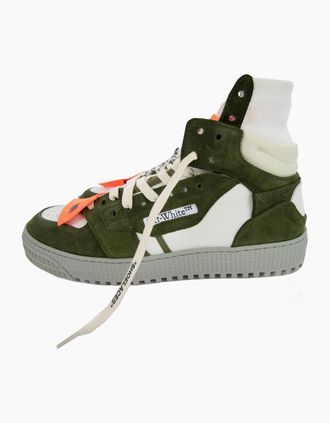 Off-white Mens Off White Off Court 3.0 Sneakers Khaki/black - Green - Size: 12