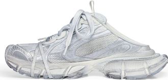 Balenciaga (WMNS) Balenciaga 3XL Mules Silver White 742682W3XL19091