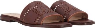 Tod's Womens Mahogany Sandal, Size 7