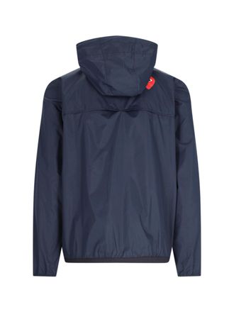 Comme Des Gar&ccedil;ons Comme Des Garcons Play Nylon Hooded Windbreaker Jacket - Navy