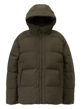 Closed puffer jacket - men - Recycled Nylon - S - Green