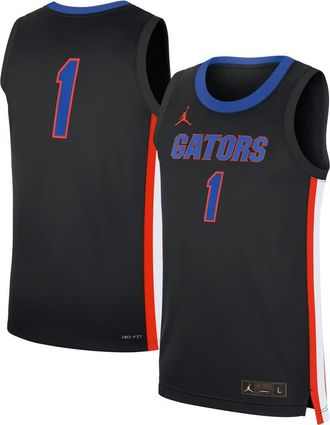 Jordan Brand Mens Jordan Brand 1 Black Florida Gators Alternate Replica Jersey at Nordstrom, Size Xx-Large