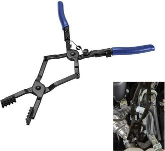 Trade Shop Trade Shop - Pinza Per Fascette Stringitubo Extra Lunga 44cm A Doppio Snodo 0 - 65 Mm 00052