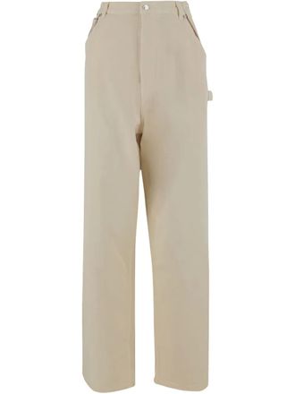 ARMARIUM cotton trousers - women - Cotton - 44 - Neutrals