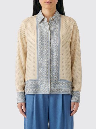 Ermanno Scervino Camicia in seta con stampa etnica