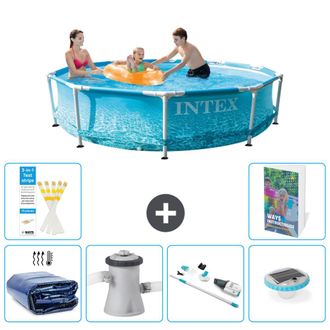 Intex Piscina Con Estructura Redonda - 305x76 Cm - 7-piezas S81