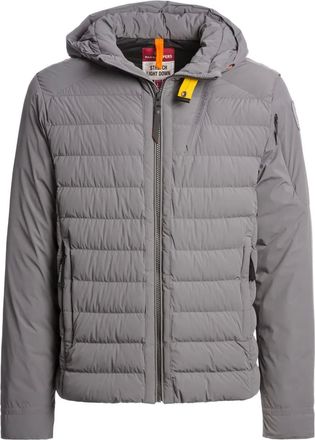 Parajumpers Piumino Colbert con cappuccio - Grigio
