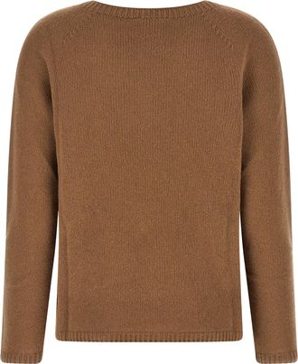 Max Mara Womens Brown Wool Cardigan Clothing