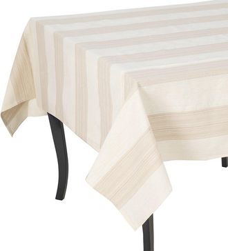 French Home Striped Tablecloth
