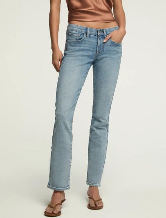 Lucky Brand Womens Mid Rise Sweet Straight