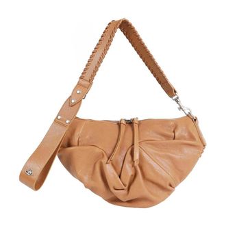 Vivienne Westwood Shoulder Bags, female, Beige, Size: ONE SIZE Agnes Small Shoulder Bag