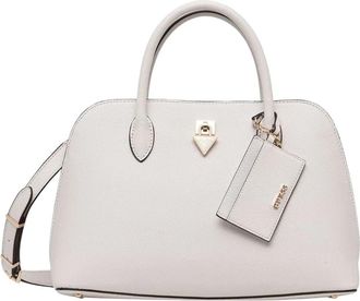 Guess Patsie Crossbody Tas - Dames - Handtassen - Wit - ONE Size - Polyester - Tassen