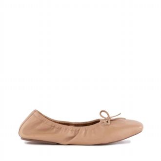 Seychelles Womens Breathless Leather Flat In Nude