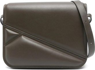 Wandler Oscar Trunk - Dames - Schoudertassen - Bruin - ONE Size - Leer - Tassen