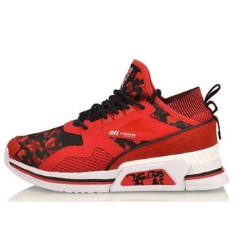 Li-Ning 001 T1000 No Boundry Mid Red AGLP007-2
