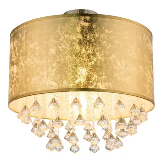 Globo Lighting Plaf&oacute;n - Amy - Dorado - Metal - &Oslash; 40cm - E27 - 15187d3 - Globo
