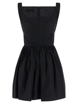 Vivienne Westwood Womens Black Cotton Short Dress