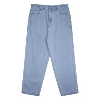 Santa Cruz Webhose SANTA CRUZ BIG PANTS, Herren, Gr. 28, N-Gr, blau (stone wash), Jeans, Obermaterial: 94% Baumwolle, 6% Polyester, Hosen Webhose