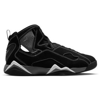 Nike Jordan Mens True Flight - Basketball Shoes - Black / Metallic Silver Size 10.0