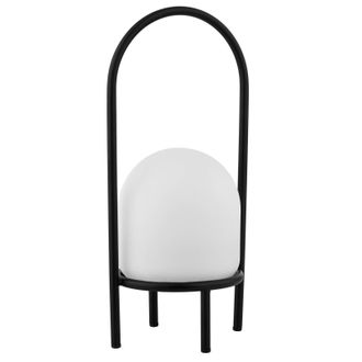 Lindby Eleia En Negro De Pl&aacute;stico - Lindby