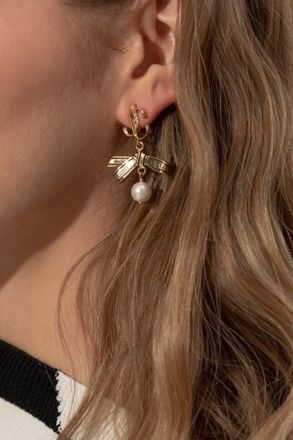 Jimmy Choo London Earrings With Pendants, Womens, Gold