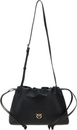 Pinko Pinko, Dames, Tassen, Zwart, Maat: ONE Size Leer