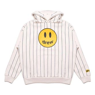 Drew House Mascot Hoodie Navy Pinstripe DR-SS22-237