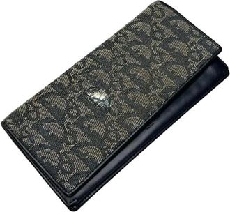 Dior Pre-owned Lederen Portemonnee - unisex - Vintage Accessoires - Zwart - ONE Size - Leer - Vintage