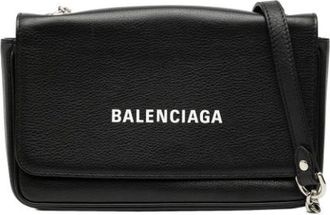 Balenciaga Pre-owned Cross Body Bags, female, Black, Size: ONE SIZE Pre-owned Vintage Crossbody Bag
