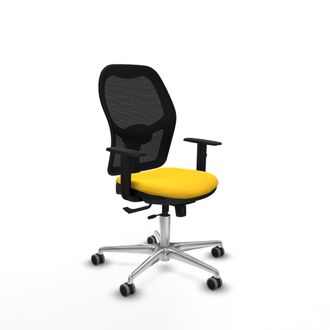 Piqueras y Crespo Silla De Oficina Piqueras Y Crespo Jorquera Negro Madera 120 Kg