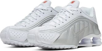 Nike WOMENS NIKE SHOX R4-WHITE/WHITE-AR3565-101