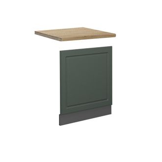 Vicco Panel Frontal Fame-line, Verde Dorado Casa De Campo, 60 Cm, Et Roble