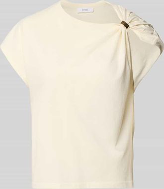 BA&SH T-Shirt im One-Shoulder-Look Modell ALLIA in Ecru, Gr&ouml;&szlig;e XS