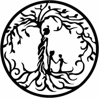 OEM Arte Mural De Metal, &Aacute;rbol De La Vida De Metal Para Pared, Letrero De &Aacute;rbol Geneal&oacute;gico De Metal, Decoraci&oacute;n Mural Del &Aacute;rbol De La Vida De Metal, Deco